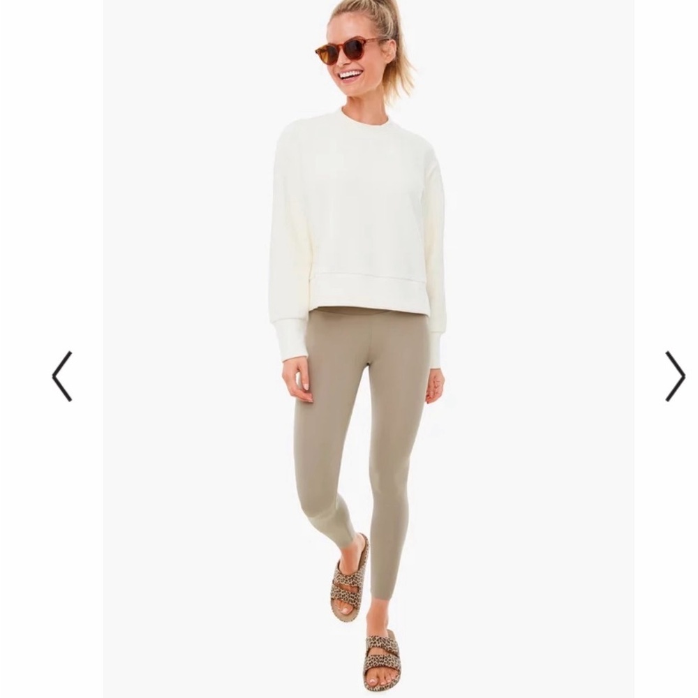 Varley Cleon pullover in Egret cream - Picture 5 of 12